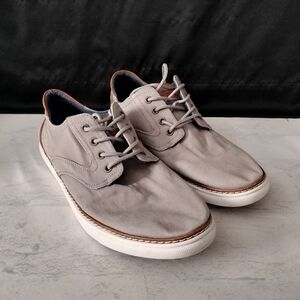 Men's Sz 10.5M Shaker Gray Casual Shoes Sneakers Curt And Larson Preppy